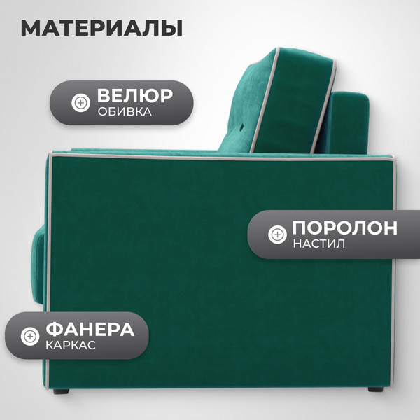 Изображение товара Кресло-кровать Mio Tesoro Атлантикс (Velutto 33)