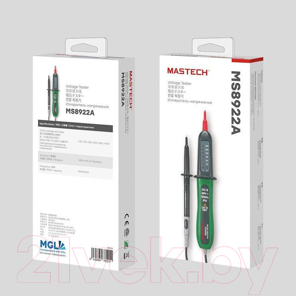 Изображение товара Индикатор напряжения Mastech MS8922A (70064)