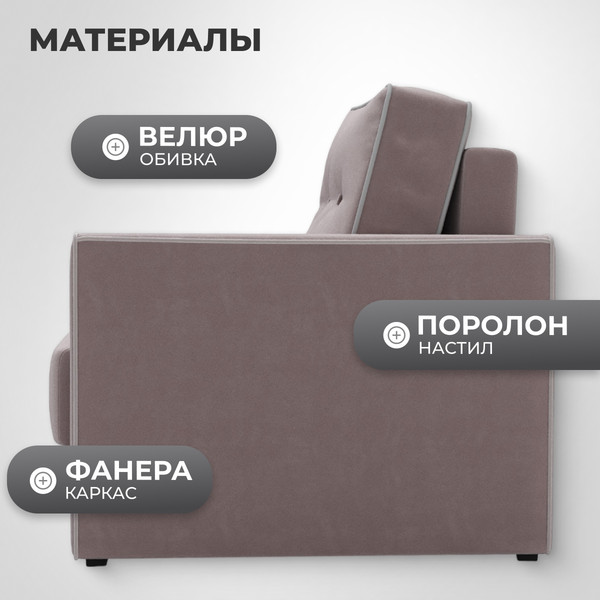 Изображение товара Кресло-кровать Mio Tesoro Атлантикс (Velutto 22)