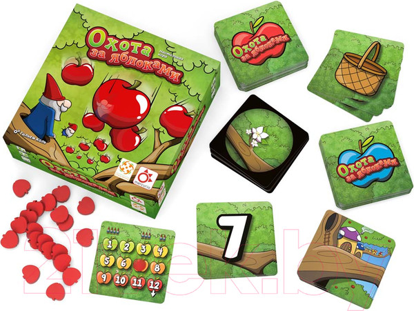 Изображение товара Настольная игра Стиль Жизни Охота за яблоками / УТ100030903