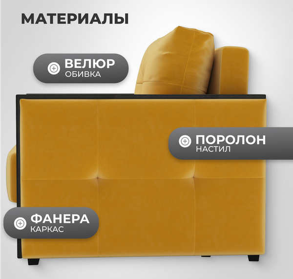 Изображение товара Кресло-кровать Mio Tesoro Валенсия (Velutto 56)