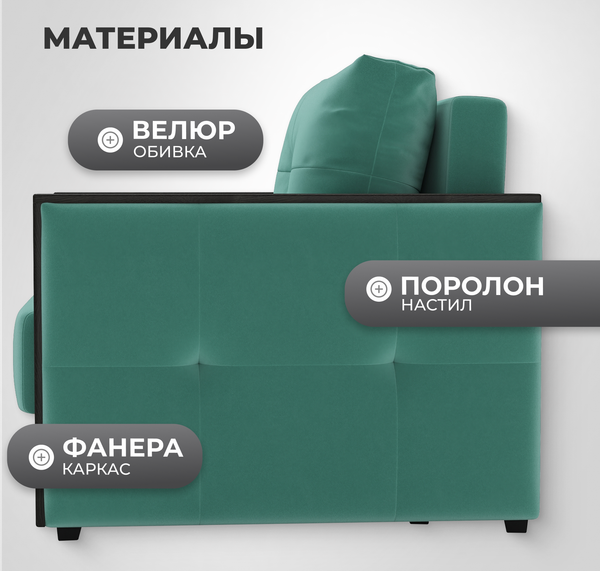 Изображение товара Кресло-кровать Mio Tesoro Валенсия (Velutto 71)