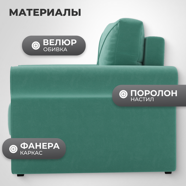 Изображение товара Кресло-кровать Mio Tesoro Имола (Velutto 71)