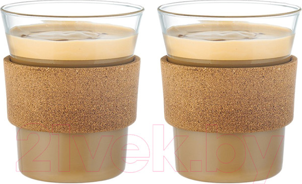 Изображение товара Набор стаканов для горячих напитков Liberty Jones Corc Collection / LJ0000273 (2шт)