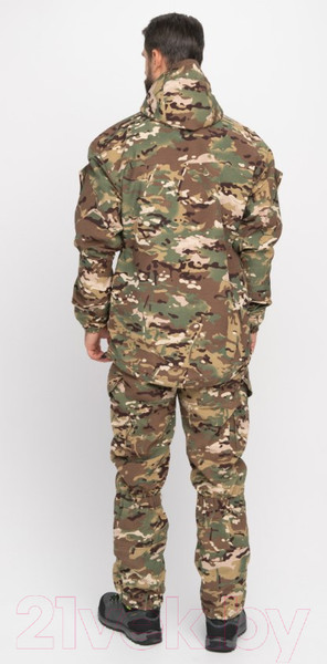 Изображение товара Костюм для охоты и рыбалки Huntsman Горка 5 Деми -5 Смесовая Рип-Стоп Мультикам (р-р 60-62/170-176)