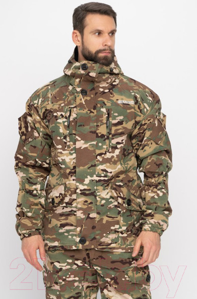 Изображение товара Костюм для охоты и рыбалки Huntsman Горка 5 Деми -5 Смесовая Рип-Стоп Мультикам (р-р 60-62/170-176)