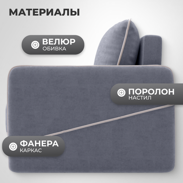 Изображение товара Кресло-кровать Mio Tesoro Слим (Velutto 32)