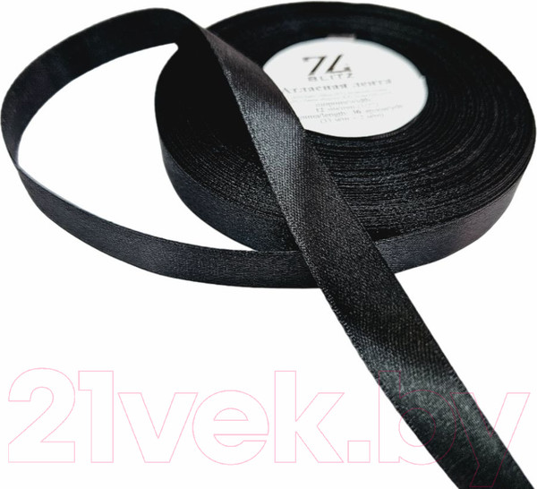Изображение товара Лента декоративная Blitz Sew №113 (12мм, черный)