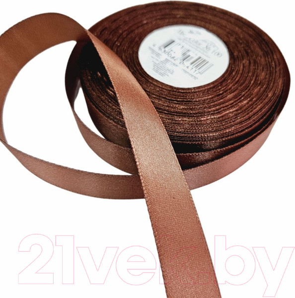 Изображение товара Лента декоративная Blitz Sew №100 (20мм, темно-коричневый)