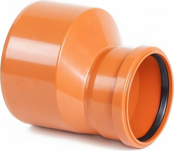 Изображение товара Переходник наружной канализации Хемкор ПВХ Ду 160x110 / 2491098