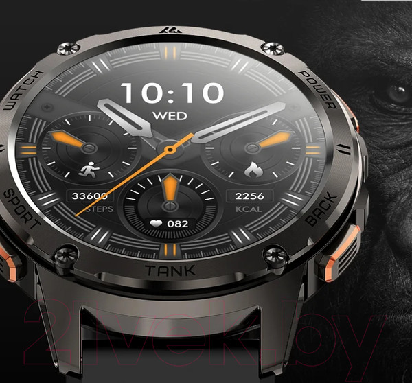 Изображение товара Умные часы Kospet Tank T3 / KOS-T3-S (серебристый)