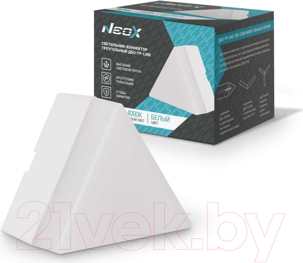 Изображение товара Соединитель линейных светильников Neox ДБО-ТР-Line / 4690612037790