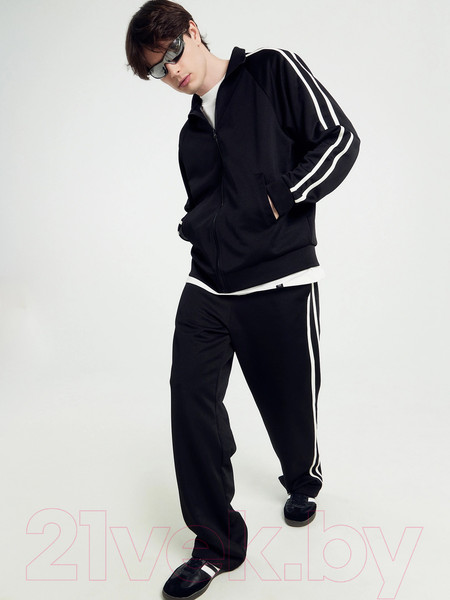 Изображение товара Штаны Mark Formelle 181251 (р.98-182/188, черный/светло-молочный)