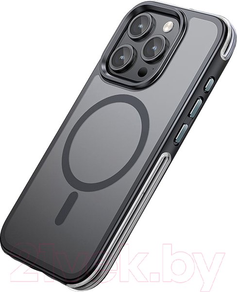 Изображение товара Чехол-накладка Hoco AS5 для iPhone 15 Pro магнитный противоударный (черный)