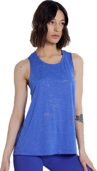 Изображение товара Топ спортивный Mark Formelle 302946 (р.164/170-96-102, линии на лаванде)