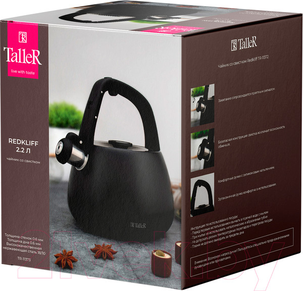 Изображение товара Чайник со свистком TalleR TR-11373