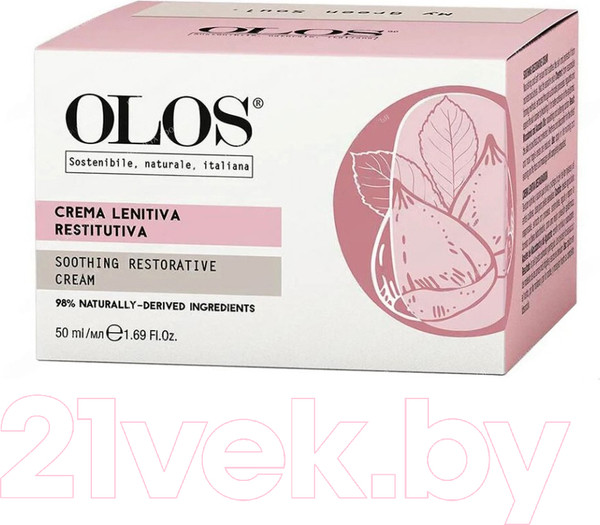 Изображение товара Крем для лица Olos Sensitive Skin Успокаивающий восстанавливающий (50мл)