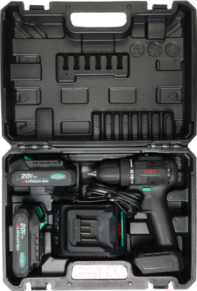 Изображение товара Аккумуляторная дрель-шуруповерт DWT ABSP-20