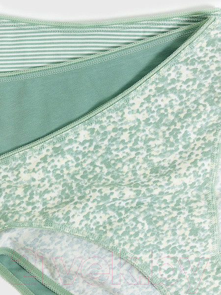 Изображение товара Комплект женских трусов Mark Formelle 412494-3 (р.94, абстракция на молочном)