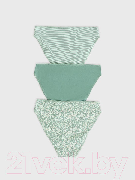 Изображение товара Комплект женских трусов Mark Formelle 412494-3 (р.102, абстракция на молочном)