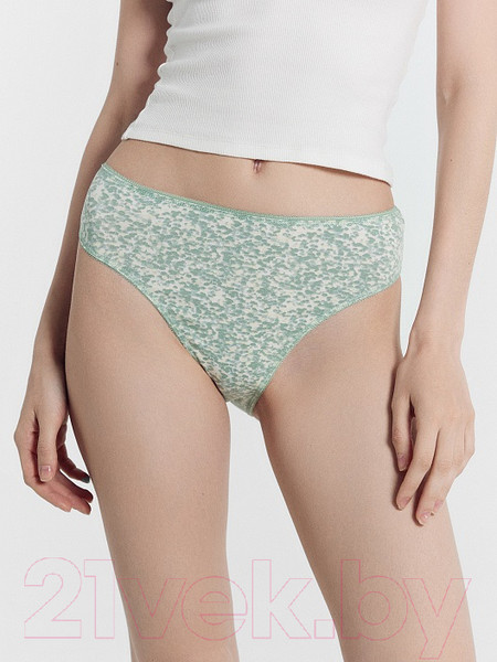Изображение товара Комплект женских трусов Mark Formelle 412494-3 (р.114, абстракция на молочном)