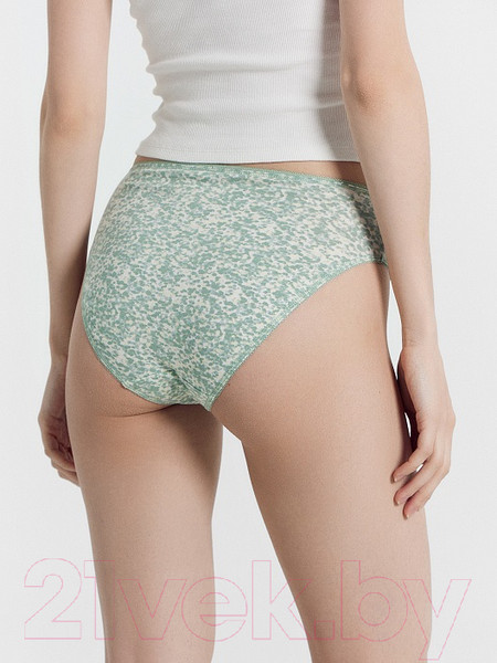 Изображение товара Комплект женских трусов Mark Formelle 412494-3 (р.114, абстракция на молочном)