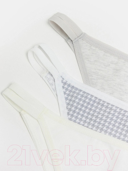 Изображение товара Комплект женских трусов Mark Formelle 412576-3 (р.102, серая гусиная лапка)