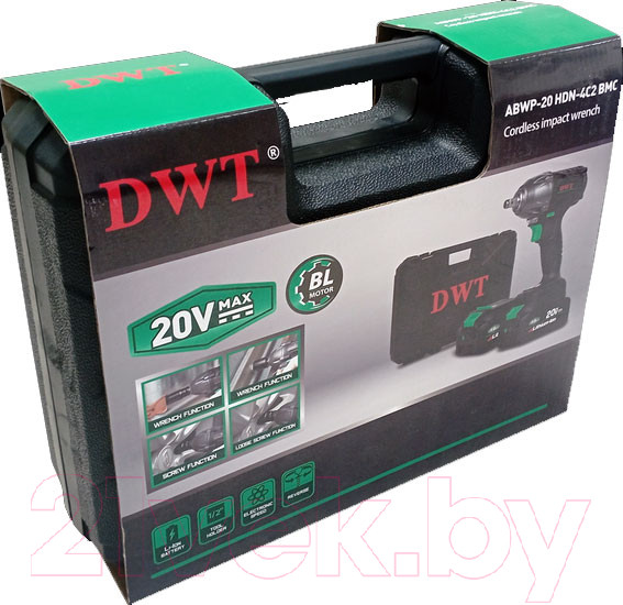 Изображение товара Аккумуляторный гайковерт DWT ABWP-20 HDN-4C2