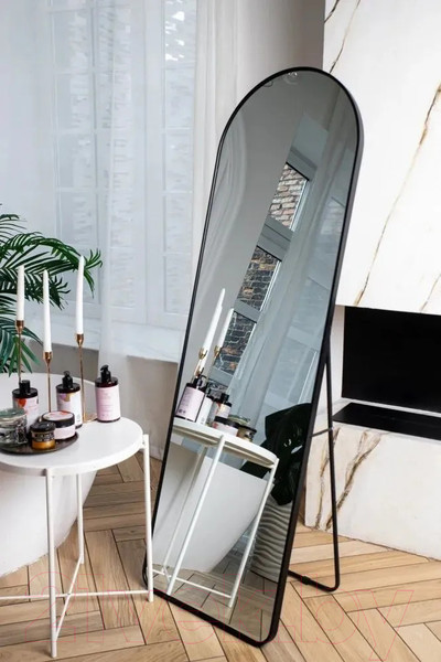 Изображение товара Зеркало A+T Home Decor Madesto 50x160см / 445697 (черный)