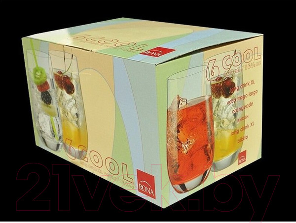 Изображение товара Набор стаканов Rona Cool Whisky XL 4218/460 (6шт)