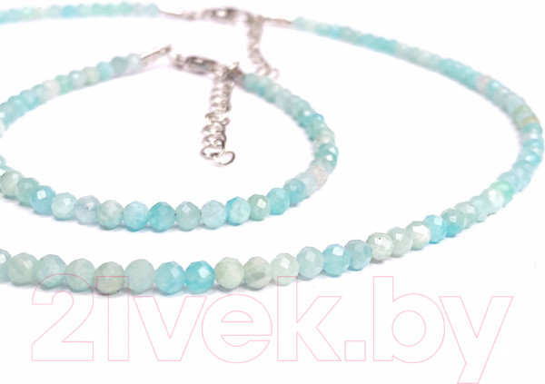 Изображение товара Кольцо Wolves Амазонит Двойное 5118 (р.21-22)