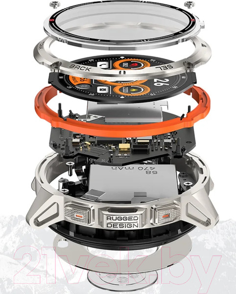 Изображение товара Умные часы Kospet Tank T3 Ultra / KOS-T3Ultra-B (черный)