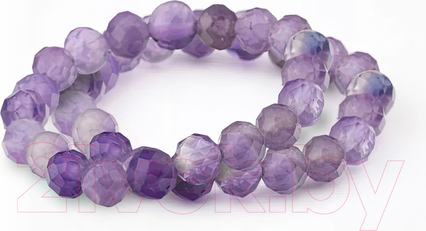 Изображение товара Кольцо Wolves Аметист Двойное 5153 (р.22-23)