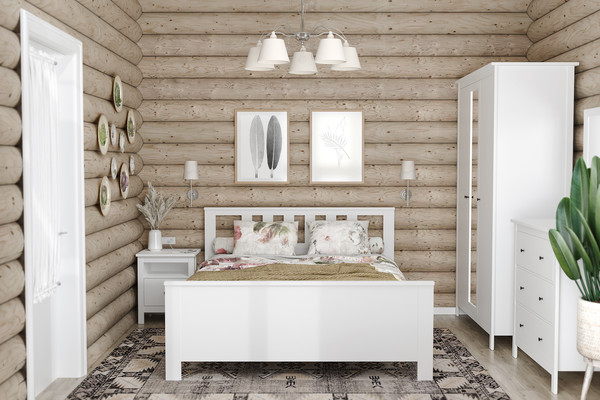 Изображение товара Шкаф Mio Tesoro Сага 3 двери 2.08.01.040.1 (белый)