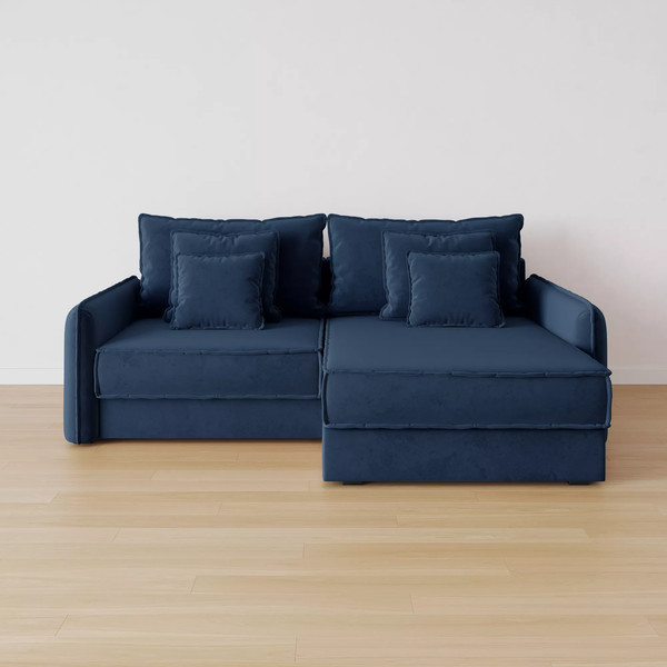 Изображение товара Диван угловой Mio Tesoro Кросби М101 (Velutto 26)