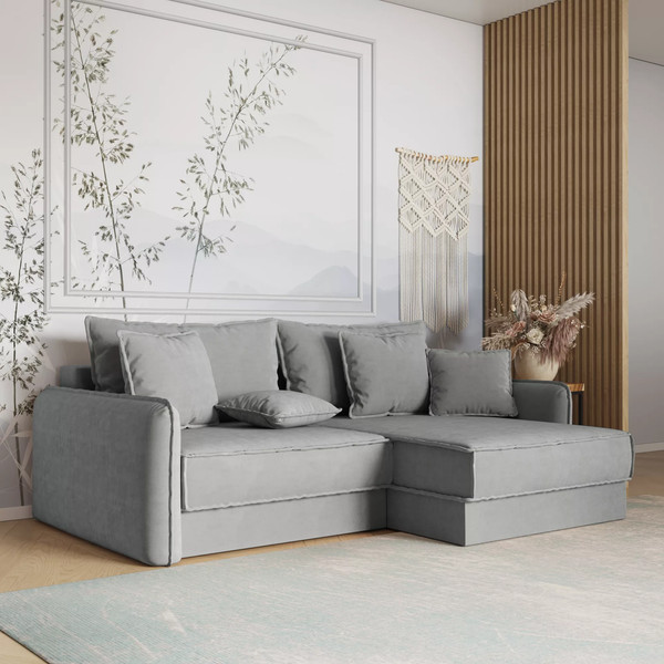 Изображение товара Диван угловой Mio Tesoro Кросби М101 (Velutto 52)