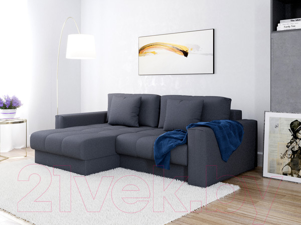 Изображение товара Диван угловой Mio Tesoro Кастел М101 (Velutto 32)