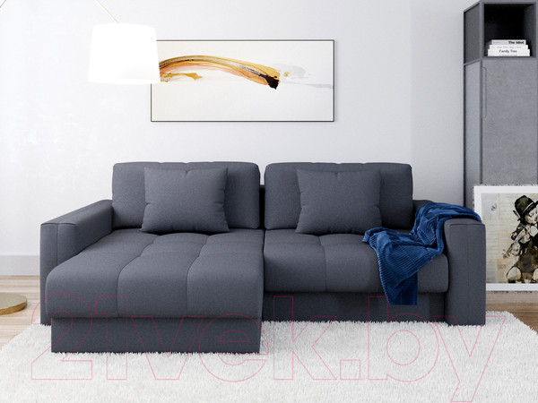 Изображение товара Диван угловой Mio Tesoro Кастел М101 (Velutto 32)