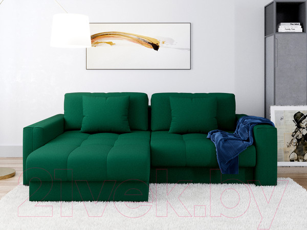 Изображение товара Диван угловой Mio Tesoro Кастел М101 (Velutto 33)