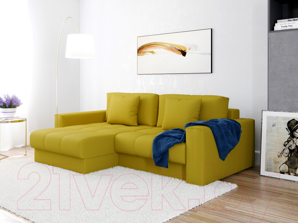 Изображение товара Диван угловой Mio Tesoro Кастел М101 (Velutto 56)