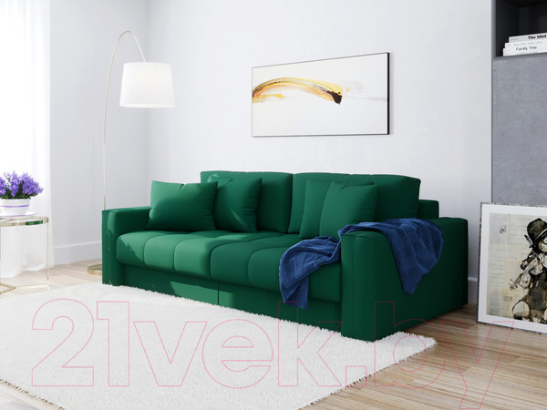 Изображение товара Диван Mio Tesoro Кастел М2 3-х местный (Velutto 33)