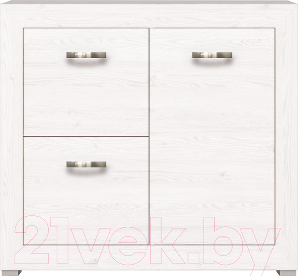 Изображение товара Тумба в прихожую Black Red White Malta B136-BUT1D2B (лиственница сибирская/орех лион)