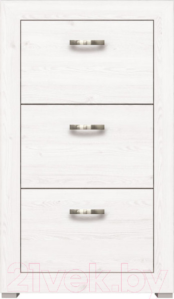 Изображение товара Тумба для обуви Black Red White Malta B136-BUT3B (лиственница сибирская/орех лион)