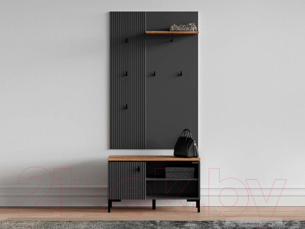 Изображение товара Вешалка для одежды Black Red White San Gimignano WIE (антрацитовый/готика)