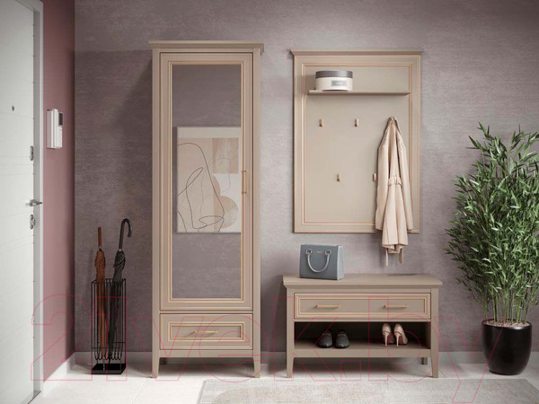 Изображение товара Вешалка для одежды Black Red White Classic WIE (глиняный серый)