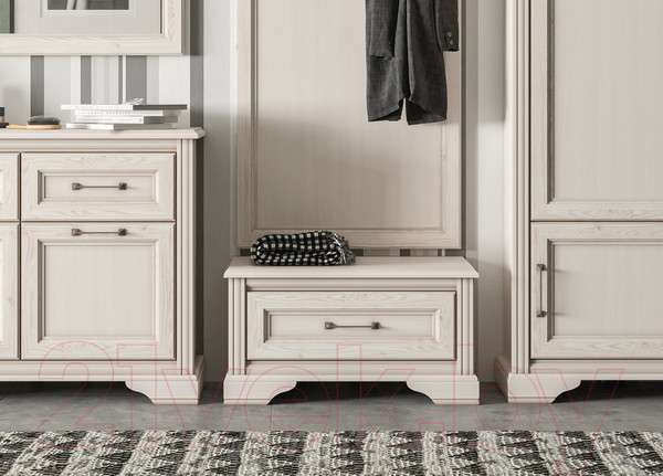 Изображение товара Тумба в прихожую Black Red White Stylius B169-KOM1S (лиственница сибирская)