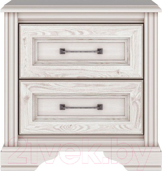 Изображение товара Прикроватная тумба Black Red White Stylius B169-KOM2S (лиственница сибирская)