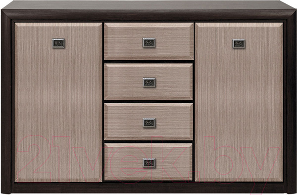 Изображение товара Тумба Black Red White Коен KOM2D4S (венге магия/штрокс)