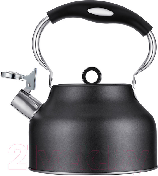 Изображение товара Чайник со свистком Regent Inox 93-TEA-49