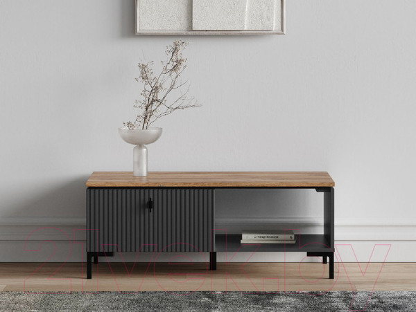 Изображение товара Журнальный столик Black Red White San Gimignano (антрацитовый/дуб нокс)